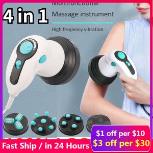 Other Massage Items Anti Cellulite Massager Electric Full Body Slimming Massager Roller Handheld Infrared Massage For Arm Leg Hip Belly Fat Remover 230608