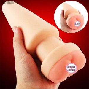 Unisex Anal Toys Big Butt Plug Silicone Dildo Vuxna leksaker Masturbation Pussy Ass Big Butt Plug Lesbian L230518