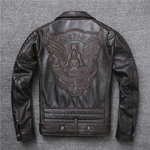 Couro masculino Couro falso camada da moda motocicletas top jaquetas personalidade moda casual homem punk casaco 2023 outono cara durão roupas de luxo 230608