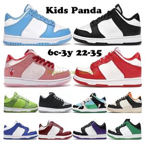 New US 6C-3Y Little Kids Shoe Panda Triple Pink Cool Gray I 1S Aloe Verde Court Purple Island Green Basketball Shoes Baby Girls Mint Mid Toddler Sneaker