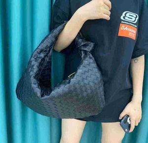 Luxury Abottegas Vneta Woven Totes Large Bags Ordine Jodie Designer Bag Size Horn Dumpling Soft Cowhide Capacit Shoulder BagsFJM