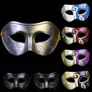 Parti Maskeleri Venetian Balo Nightclub Jazz Roman Masquerade Cosplay Props Erkekler ve Kadınlar İçin Maske Süslemeleri 230608