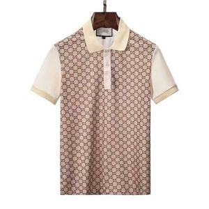 Herren-Stylist-Polohemden, Luxus-Italien-Männerkleidung, kurzärmelig, modisch, lässig, Sommer-T-Shirt für Herren. Viele Farben sind erhältlich, Größe M-3XL--G L230520