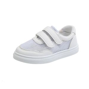 Sapatos casuais esportivos brancos ao ar livre para crianças pretos tênis esportivos antiderrapantes para meninos e meninas 230608