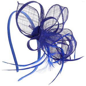 Bandanas Veil Hair Accessory Tea Party Hat Bride Fascynator Fascynator Wedding Fascynatorzy Kobiety