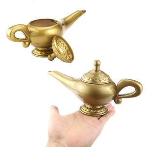 Decorative Objects Figurines Aladdin's Lamp Genie Lamps Plastic Toy Decorations Cartoon Movie Anime Masquerade Decoration Toys Accessories Children Gift 230608