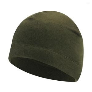 Bonés de ciclismo gorro sólido chapéu de lã polar macio para outono inverno masculino ao ar livre manter quente orelha protegida melão rua gorros mulheres chapéus