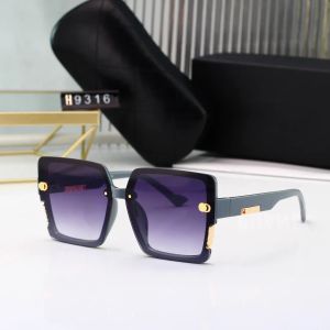 BAEF18 Modedesigner Sonnenbrille Hohe Qualität Weiß 2023 Sonnenbrille Schwarz Luxus Frauen Männer Brille Damen Sonnenbrille UV400 Linse Unisex mit Box