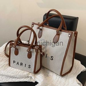 Bolsas de noite de lona estilo francês grandes bolsas de trabalho de escritório para mulheres 2023 tendências de luxo designer pequenas bolsas femininas de ombro transversal J230609