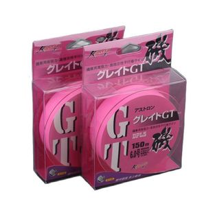 Geflochtene Schnur, 150 m, Pink Rock Angelschnur, halbschwimmend, für Wasser, Seestange, Angelschnur, Monofilament-Nylon-Angelschnur, Pesca für Snapper 230608