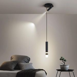 Hängslampor moderna ledljus sovrum säng lampa levande matsal ljuskrona enkel hem inomhus belysning dekorera fixturer
