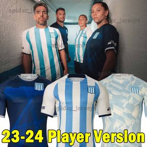 2023 2024 RaCiNg ClUb de AvElLaNeDa Soccer Jerseys Camisetas Tomas Chancalay FERTOLI CHURRY ROJAS BARBONA 22/23 CVITANICH Anibal Player Version football shirts