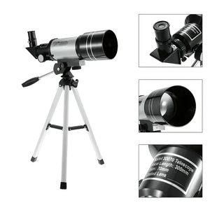 Telescope For Kids&Astronomy Beginners - 15X-150X High Magnification Astronomical Refractor Telescope Portable Travel Telescope For Adults Great Astronomy Gift