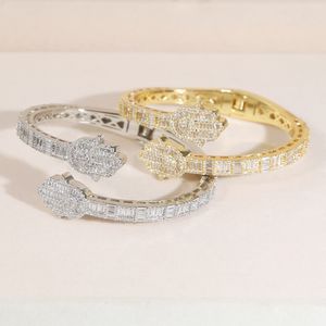 Iced Out Bling Cz Custom открытый квадратный кубический циркон