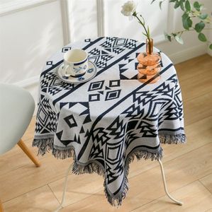 Table Cloth American Style Double Side Use Household Decorative Lace Tablecloth Light Luxury Book