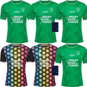 2023 2024 AS Saint Etienne Third Soccer Jerseys Home Away ASSE Youssouf Maillots De Foot Shirt KHAZRI BOUDEBOUZ AHOLOU Football Shirt uniformes