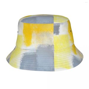 Berets Vocation Headwear Malarstwo Malarstwo Bob Hat Harajuku unisex Sun Brush Art Lekkie wędkarstwo sporty na świeżym powietrzu