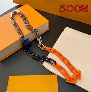 Plated silver mens bracelet alloy material chain bracelet charms orange classic popular creative nice birthday gifts Bracelets Designer for Women ZB005 E23