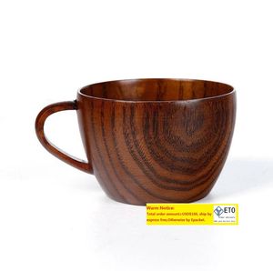 Деревянная чашка деревянная кофейная чай чай пиво вино сок молоко вода кружка ручной работы подарка