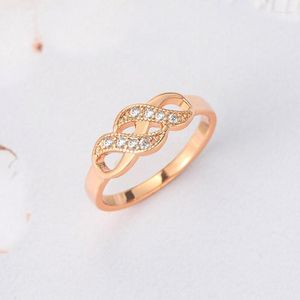 Cluster Rings Vintage Retro Wave Shaped Zircon Finger Wedding Engagement Bridal Ring For Women Aesthetic Kpop Accessories Jewelry Gift R226