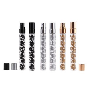 100 pièces/lot 5 ML impression Parfum voyage bouteille de pulvérisation pour parfum Portable vide contenants cosmétiques avec aluminium Ejnjp