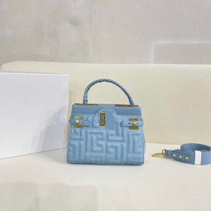 Nya 11 färger BM Designer Bag Vintage Shoulder Bags Luxury Tote Bag Fashion B Letter Totes Women Designer Handväska Handla mobiltelefonplånbok