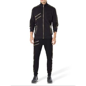 2023 men's designer sports suits fashion street jacket pants hip-hop men's tops shiny and handsome top flow men's casual suits