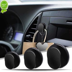 New 1/2/4/8Pcs Mini Car Hooks Sticker Organizer Storage Hanger for USB Cable Headphone Key Adhesive Hook Hanger Car Accessory