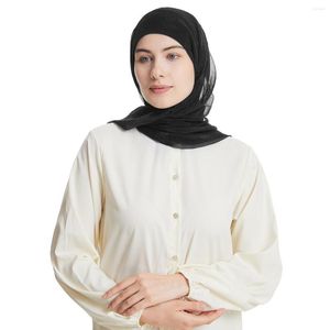 エスニック服フルカバーインナーキャップソイルドカラーショールヘッドカバー中東女性イスラム教徒の長いヒジャーブアラビアイスラムラップスカーフ