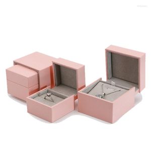 Jewelry Pouches Drawer Box Packaging For Ring Pendant Necklace Bracelets Cases Female Jewellery Decoration Lover Gifts