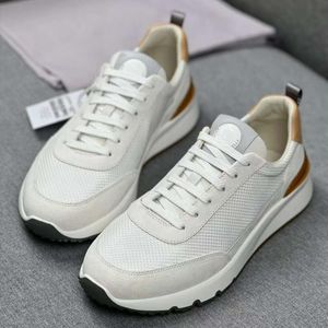 Fashion Men Dress Shoes Trendy Runners with monili Sneakers Italy Delicate Elastic Band Low Top Knit Calfskin Designer Breathable Running Athletic Shoes Box EU 38-45