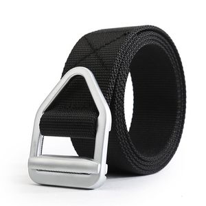 Cinto de engrenagem tático masculino Cintos de nylon Cintura masculina Alça SWAT com fivela de metal Cinto de rapel cintura 248z