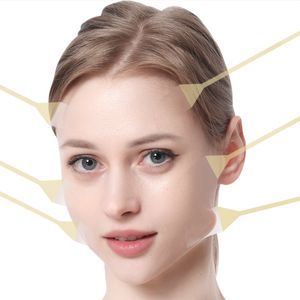 Ansiktsvårdsanordningar Invisibla klistermärken Neck Eye Lifter Sticker Anti Aging Patch Slimming Tape Wrinkle Removal Lift 230609