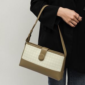 Vendita calda moda donna borse baguette Commuter Totes Designer Luxury Womens Borse a tracolla Borsa a tracolla da donna Vera pelle di alta qualità Casual selvaggio tre colori