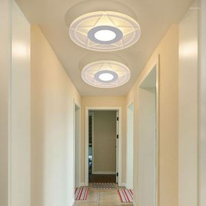Ceiling Lights Modern LED Ultra-thin Acrylic Minimalism Home Corridor Bedroom Lamps Living Room Decor Lighting Kitchen Fixtures