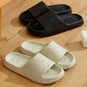 Terlik Kadın Yumuşak Sole Bulut Günlük Düz Plaj Sandalet Platform Platformu Seri Sıkıcı Eva Eva Slaytlar Kadın Flip Flops