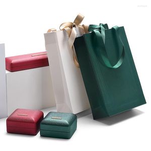 Takı Torbaları 30/40 PCS Düğün iyilikleri Sevgililer Günü Hediyeleri Çanta Luxulry Jewlery Paket Çantalar