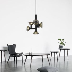 Lampadari Brevetto Design Retrò Stile Industriale Maglia di Ferro Lampadario a Soffitto Tavolo da Pranzo Soggiorno Camera da Letto Scala LED Decorazione per Interni