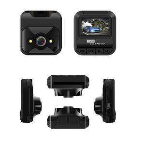 Display de 2,2 polegadas Mini gravador de carro DVR Dash Cam Câmera de vídeo Visão noturna WDR Full HD 1080P Loop Recording Dashcam Q1