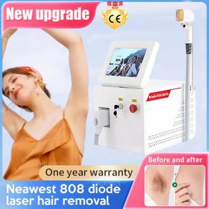 2023 Diode Hair Removal Laser Machine 2000W RF 808nm Ice Platinum 3 Wavelength Permanent Depilation Hair Removal Painless