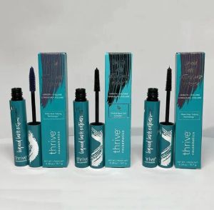 Thrive Cuasemetics Cruling Mascara Brynn Rich Black Crystal Brown Black Flüssige Wimpernverlängerungs-Mascaras 0,38 Unzen/10,7 g