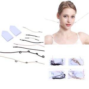 Face Care Devices 16120pcsset Secret Lift Tape Invisible Stickers Neck Eye The Stealth Stick Eyes To Fish Tail 230609