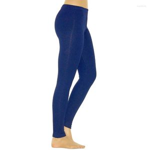 Women's Leggings Solid Color Fitness Low Waist Leisure Elastic Breathable Slim Ladies Sports Quick Drying