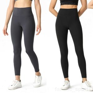 Kvinnor Bodybuilding Yoga Leggings Naked Full Pant High Elasticity Jogging Sweatpant Stretch Trainers Byxor Andningsbara långa byxor