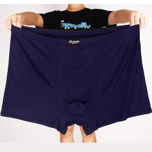 Cuecas 4 PÇS 13XL-XL Plus Masculino Cueca Boxer Masculino Calcinha Sólida Shorts Masculino Modal Respirável Íntimo Boxer Tamanho Grande