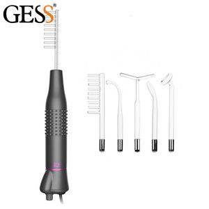 Portable Slim Equipment Gess Handheld High Frequence Skin Wand 4 In 1 Massager Machine For Antiagingskin DrawningWroxkle Red 230609
