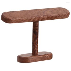 Smyckespåsar Solid Wood Support High-End Watch Table Storage Rack Display Stand-