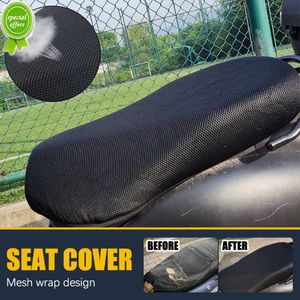 Ny motorcykelstol Cover Honeycomb Mesh Sunscreen Non-Slip Cushion Cover Seat Protect Cushion vattentät dammtät regntät