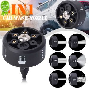 New Six In One Car Cleaning Nozzle Machine One In Multi-functional Washer Nozzle Clean Car or Home Connected with Many Hose Types