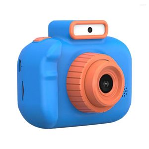 Fotocamere digitali Videocamera multifunzionale Giocattolo Mini videocamera portatile con cordino Fotocamera per selfie per bambini Ricarica USB per regali di festa per bambini